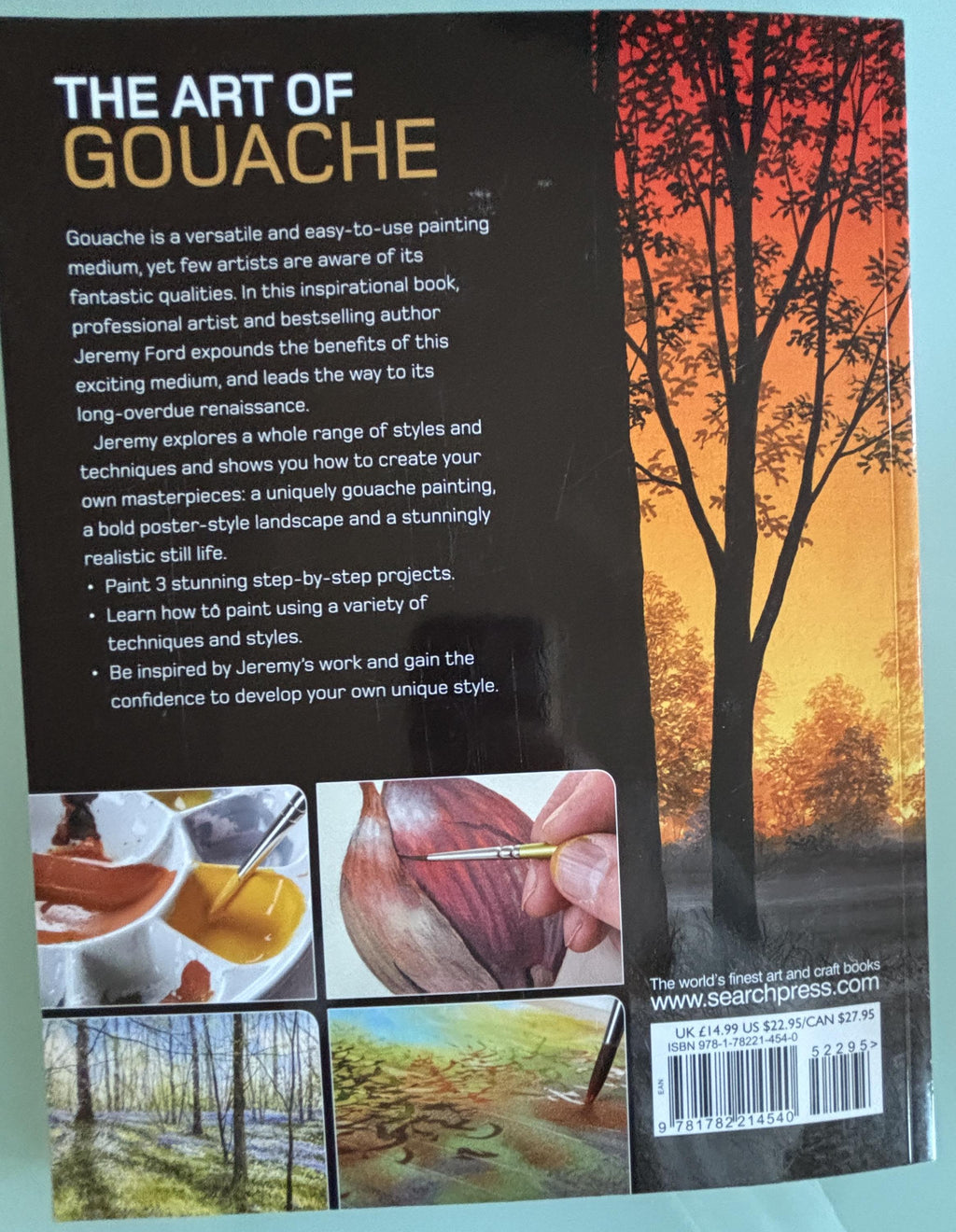 The Art of GOUACHE:  Jeremay Ford  **  First Published  **
