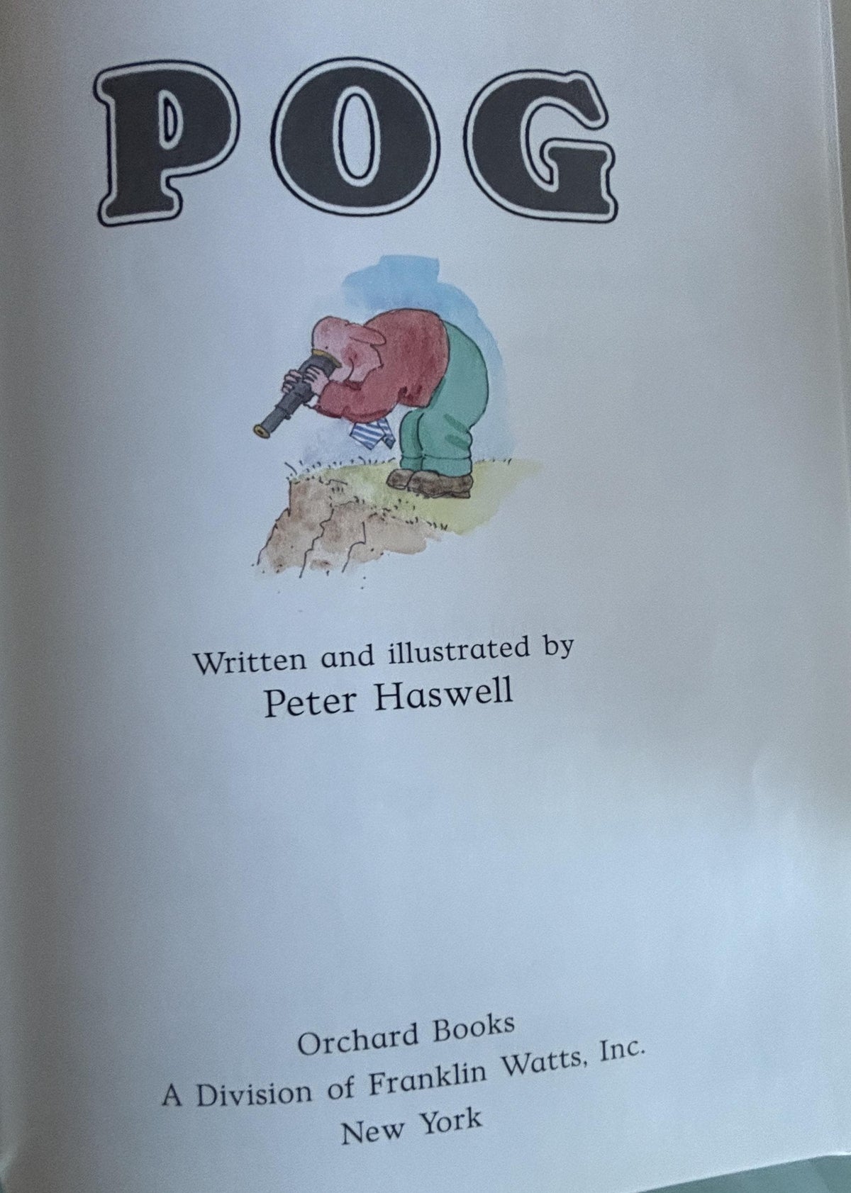 POG:  Peter Haswell  **  First American Edition  **