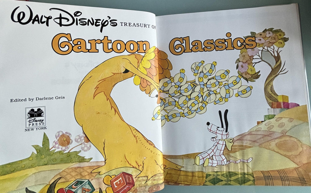 Treasury of Cartoon Classics:  Walt Disney  **  First Edition  **  1995