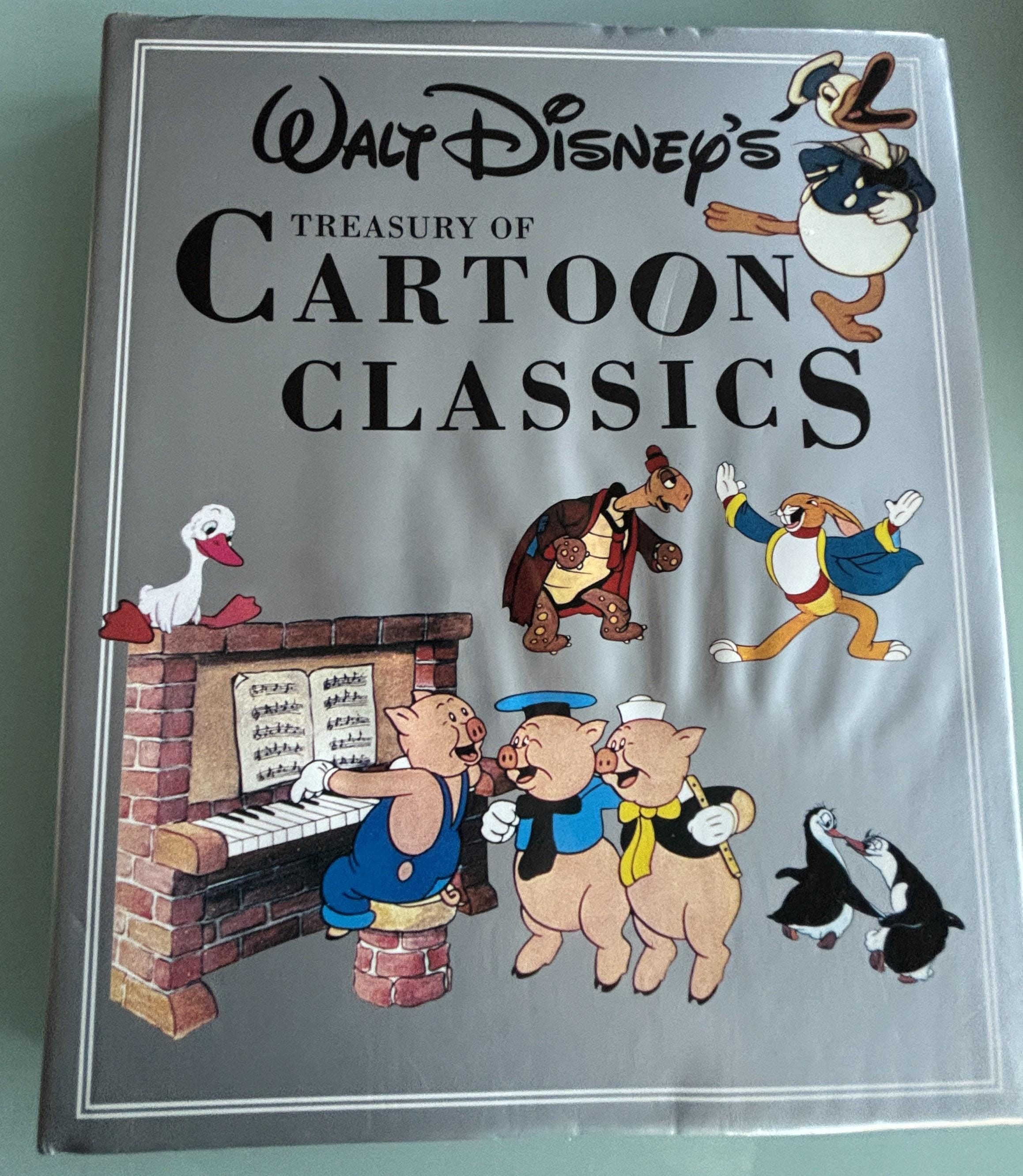 Treasury of Cartoon Classics:  Walt Disney  **  First Edition  **  1995