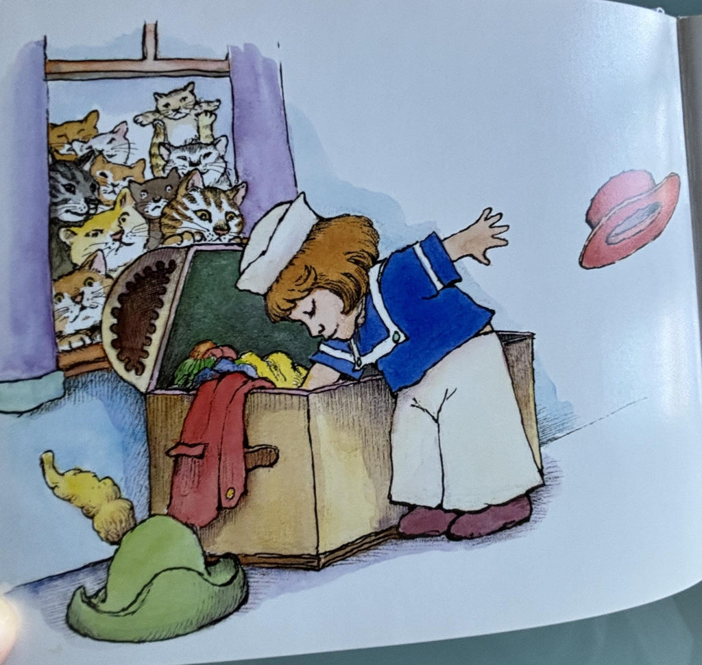 Ten Cats Have Hats:  Jean Marzollo  **  First Scholastic Printing  **