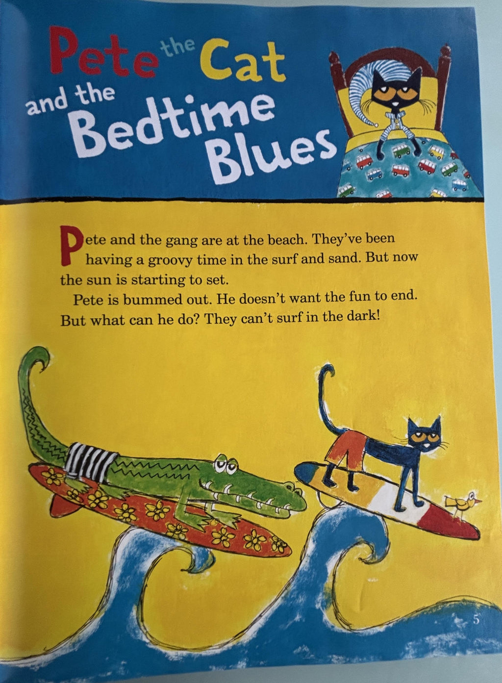 Pete the Cat 5-Minute Bedtime Stories:  Kimberly & James Dean  **  First Edtion  **