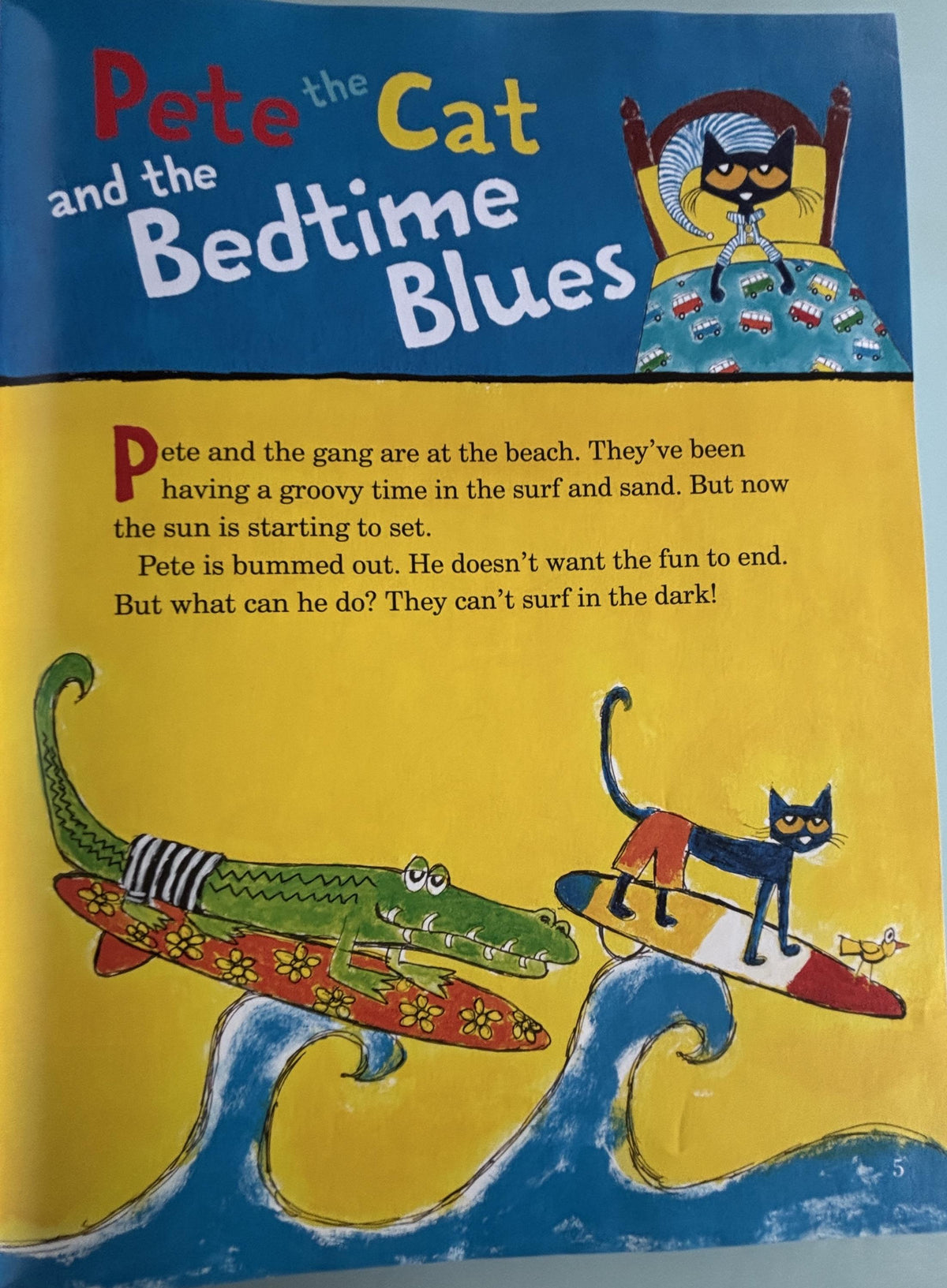 Pete the Cat 5-Minute Bedtime Stories:  Kimberly & James Dean  **  First Edtion  **