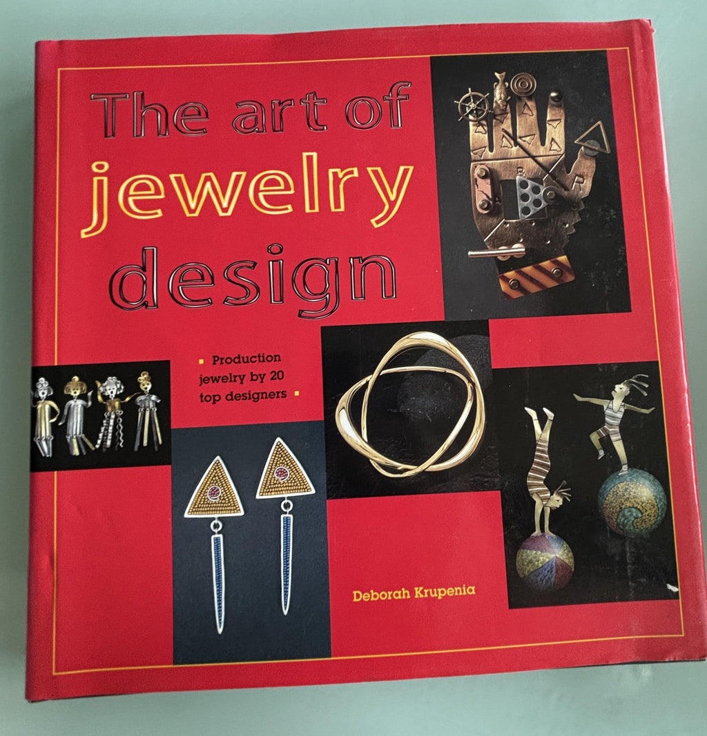 The Art of Jewelty Design:  Deborah Krupenia  **  FIrst Edition  **  1997