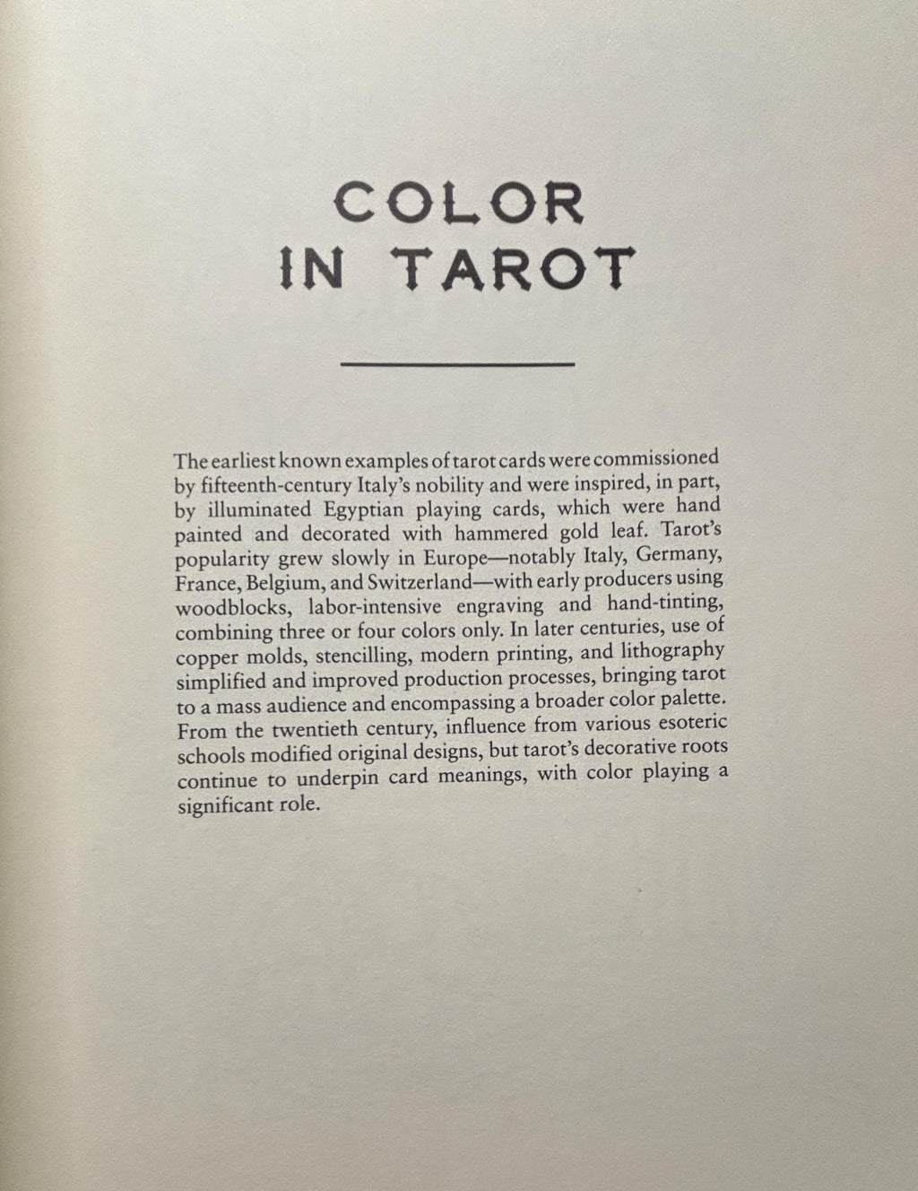 The TAROT Coloring Book:  McMahon Collis, Diana