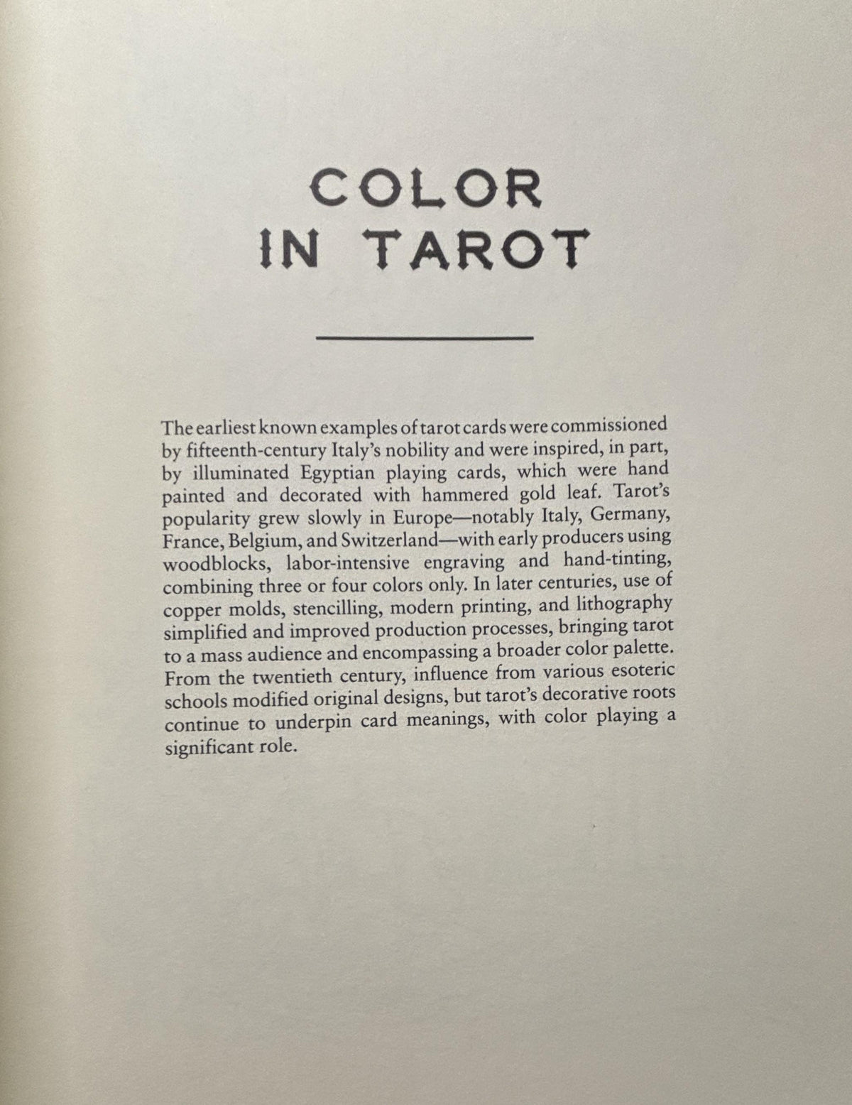The TAROT Coloring Book:  McMahon Collis, Diana