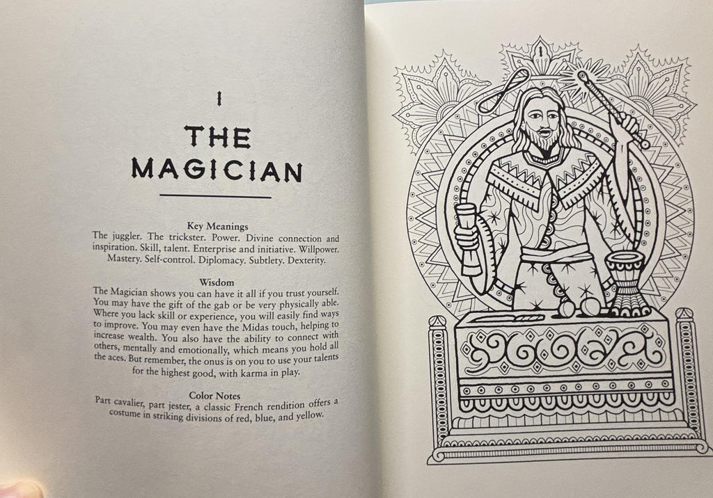 The TAROT Coloring Book:  McMahon Collis, Diana