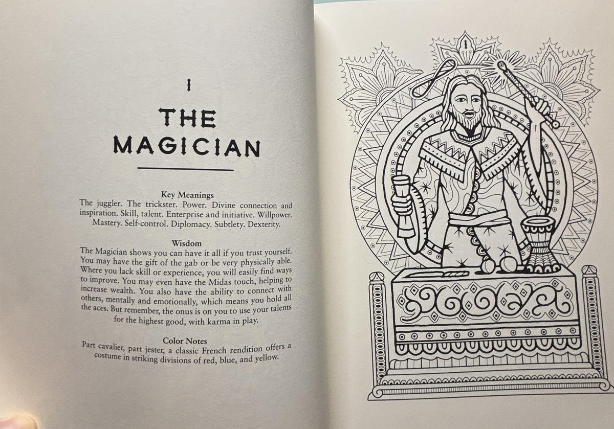 The TAROT Coloring Book:  McMahon Collis, Diana