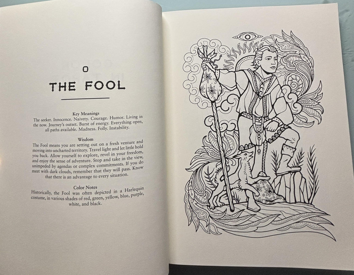 The TAROT Coloring Book:  McMahon Collis, Diana