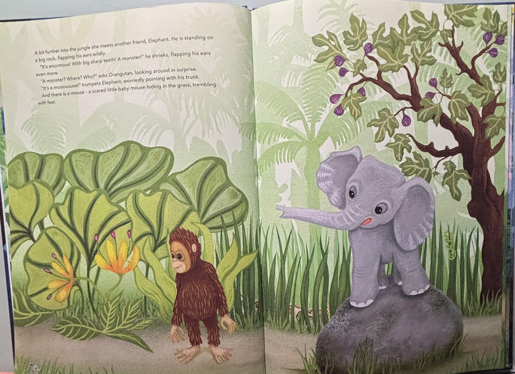 Orangutan is Scared:  Sophie Holmqvist