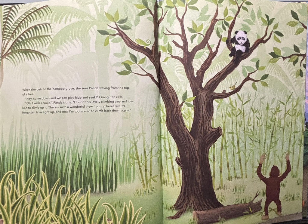 Orangutan is Scared:  Sophie Holmqvist