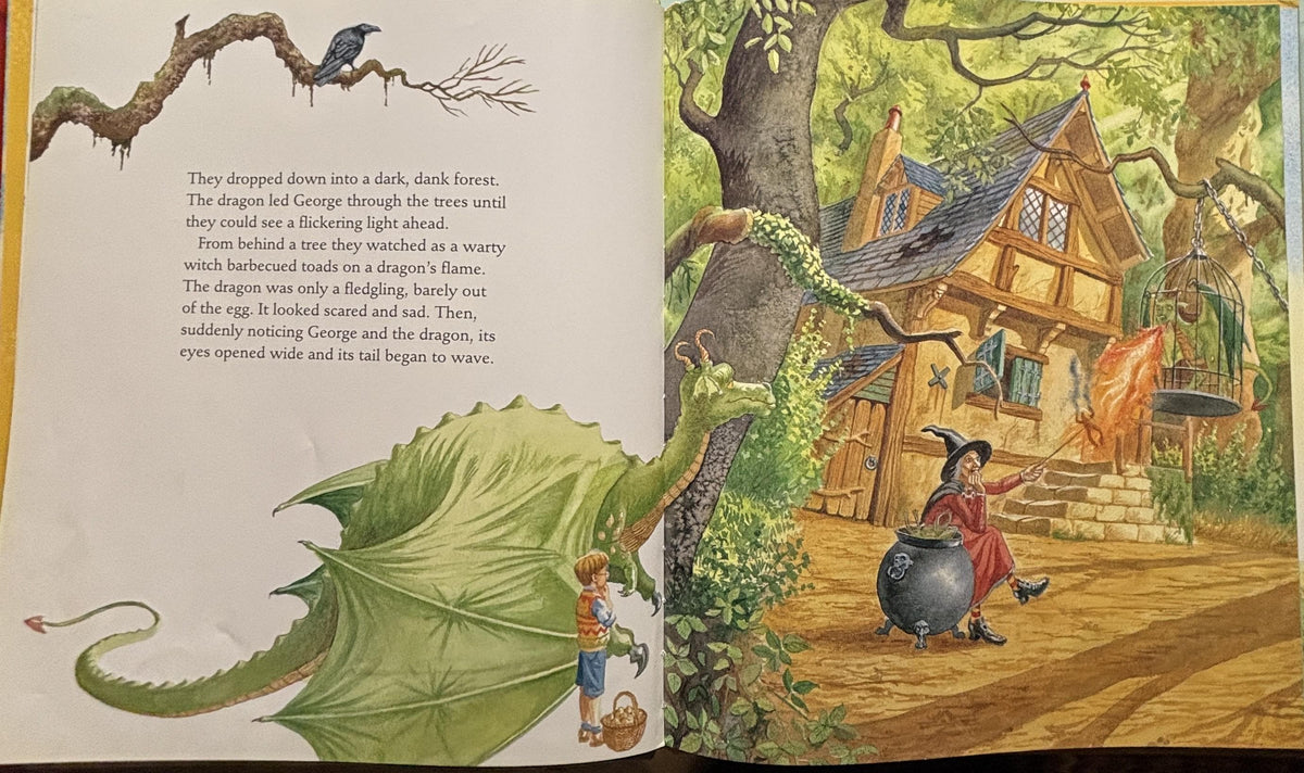 The Dragon Rescue: M. P. Robertson First Edition Hardcover Book