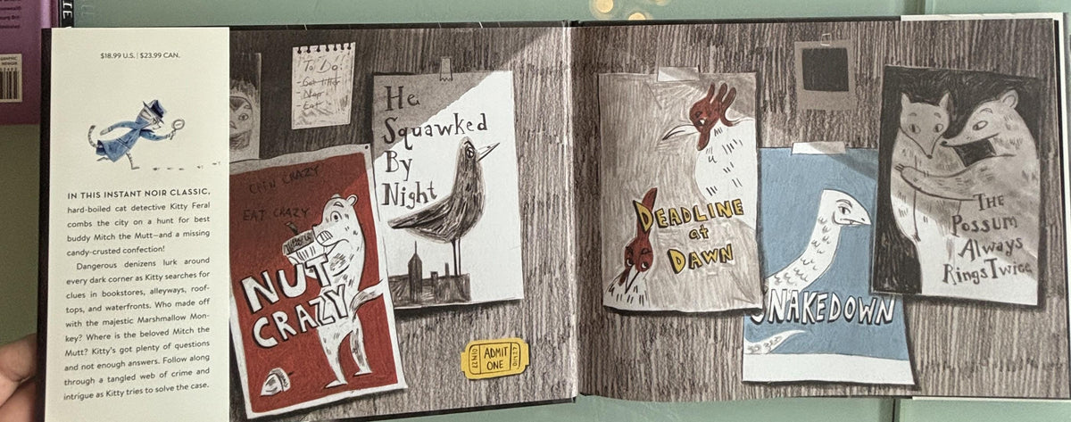 Kitty Feral and case of the Marshmallow Monkey:  Kid Noir  **  First Edition  **