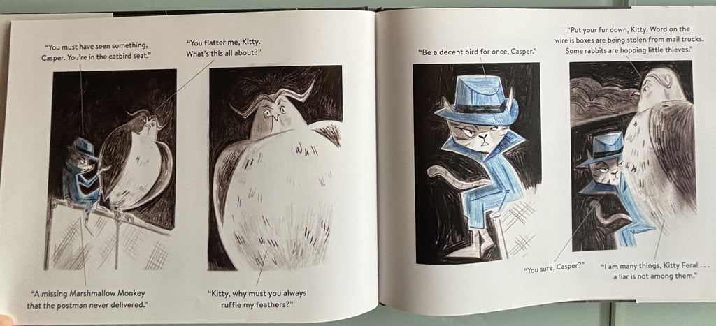 Kitty Feral and case of the Marshmallow Monkey:  Kid Noir  **  First Edition  **