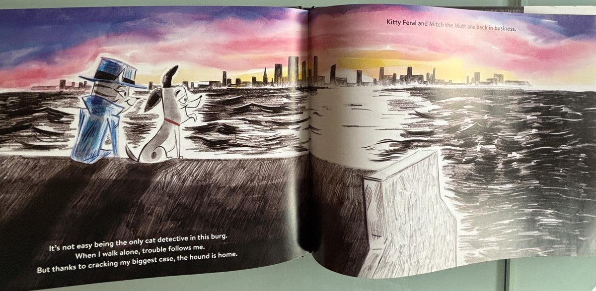 Kitty Feral and case of the Marshmallow Monkey:  Kid Noir  **  First Edition  **