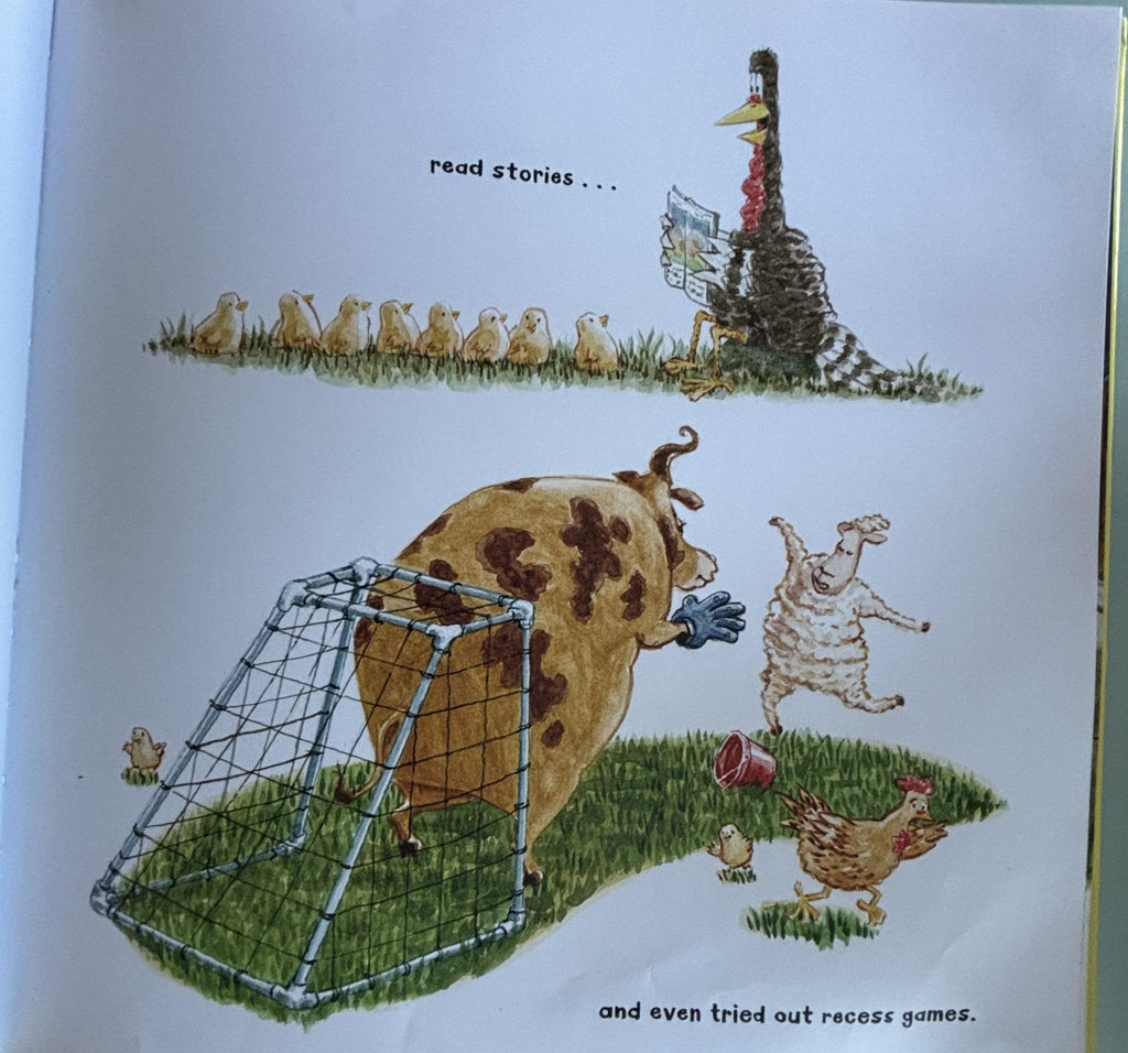 Turkey Goes to School:  Wendi Silvano  **  First Edition  **