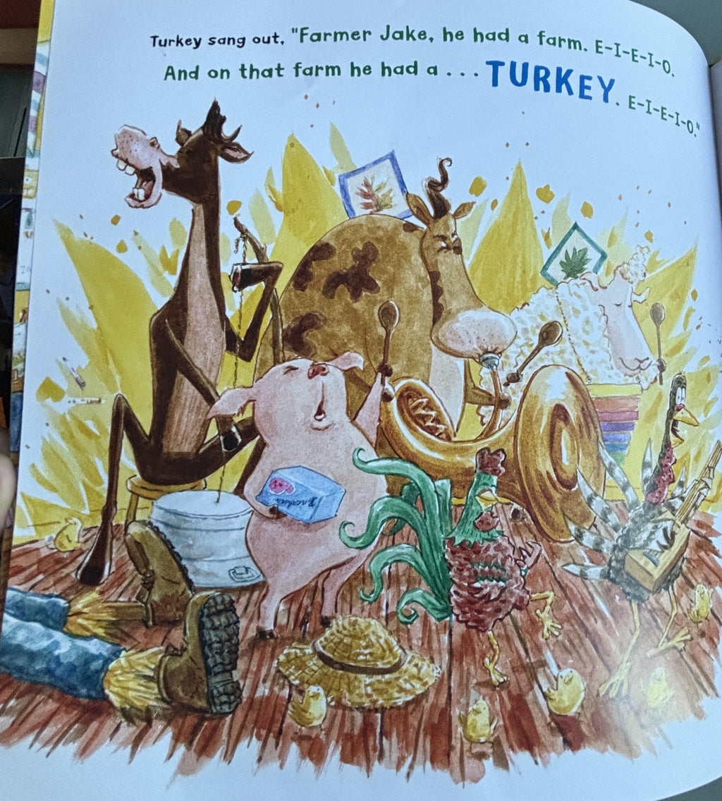 Turkey Goes to School:  Wendi Silvano  **  First Edition  **