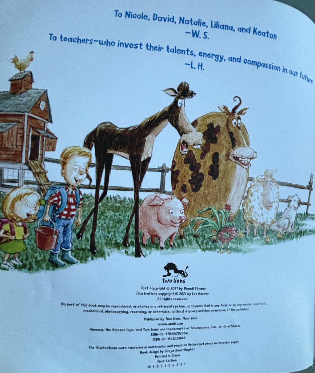 Turkey Goes to School:  Wendi Silvano  **  First Edition  **