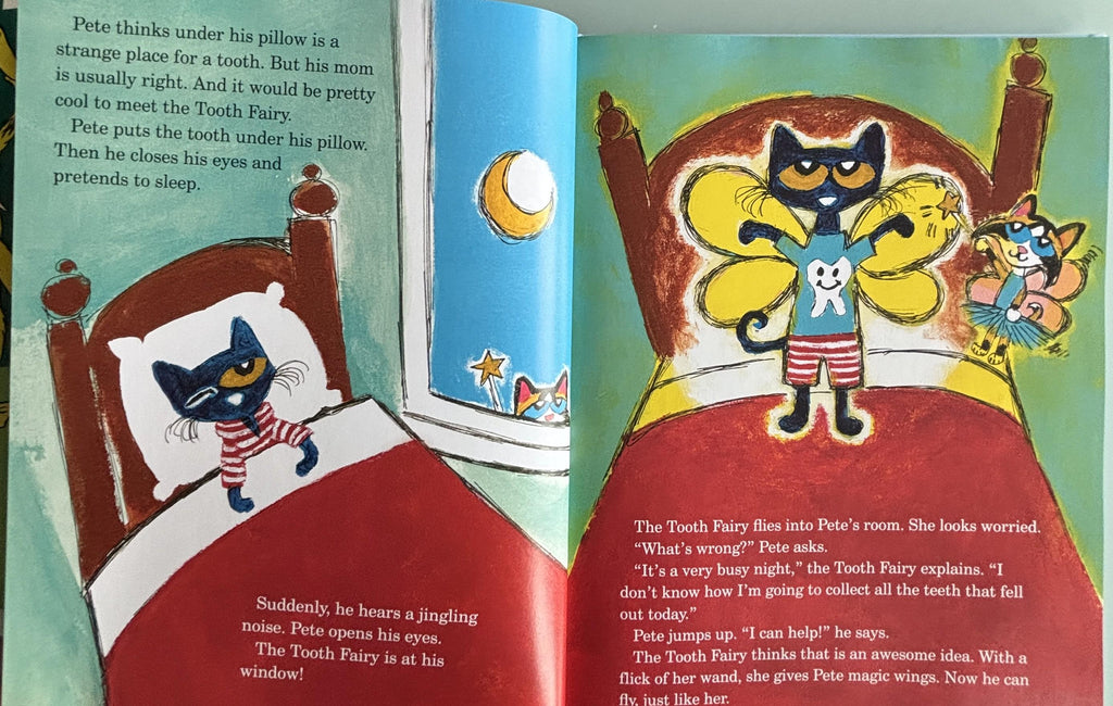 Pete the Cat 5-Minute Bedtime Stories:  Kimberly & James Dean  **  First Edtion  **