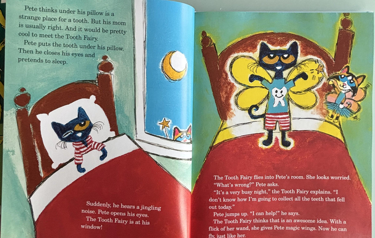 Pete the Cat 5-Minute Bedtime Stories:  Kimberly & James Dean  **  First Edtion  **