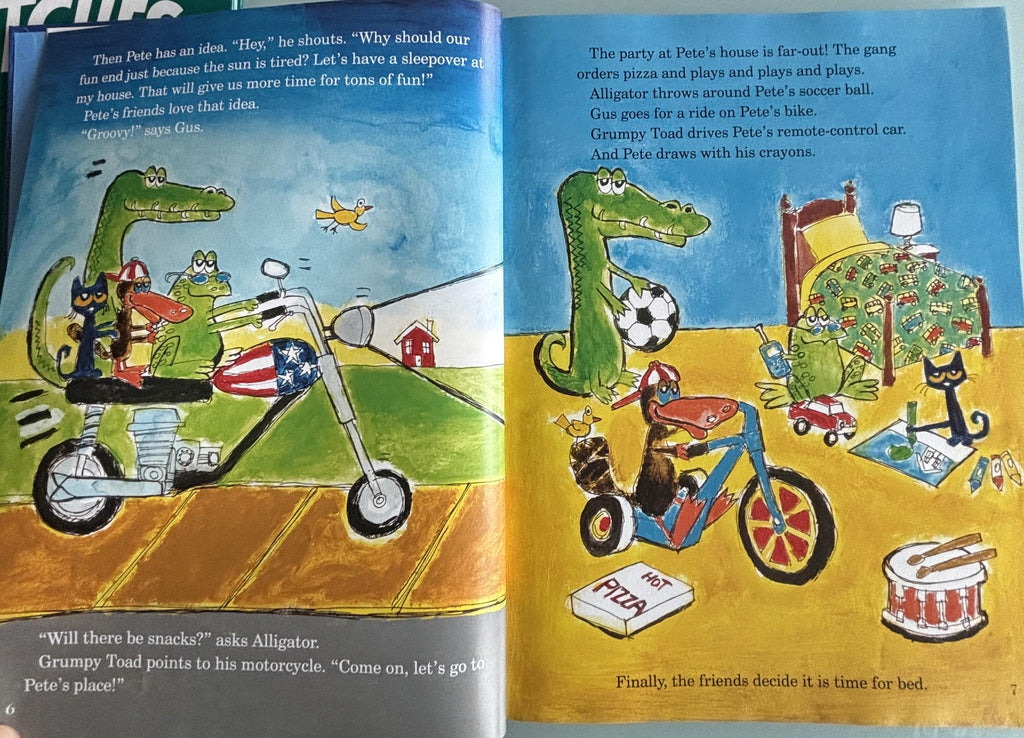Pete the Cat 5-Minute Bedtime Stories:  Kimberly & James Dean  **  First Edtion  **