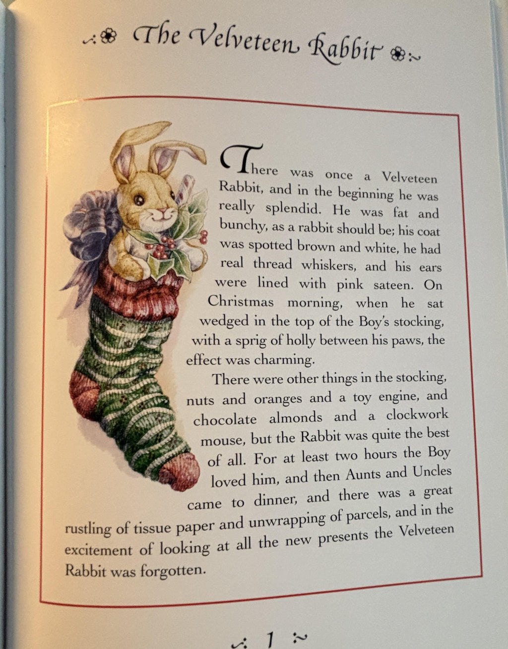 The Velveteen Rabbit:  Margery Williams  2012