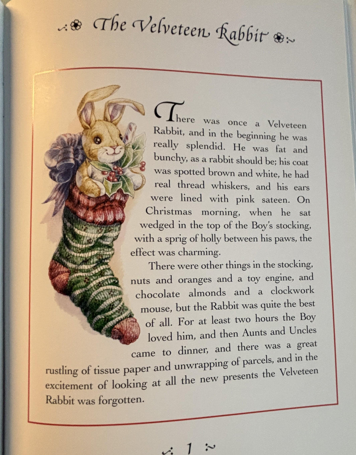 The Velveteen Rabbit:  Margery Williams  2012