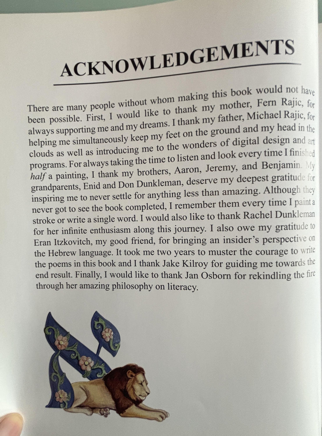 The ALEFBET Illuminated:  Alex J. Rajic  **  First Publishing  **  (Hebrew Alphabet)
