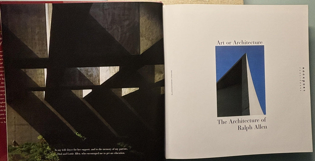 Art or Architecture:  Ralph Allen  **  First Publication  **