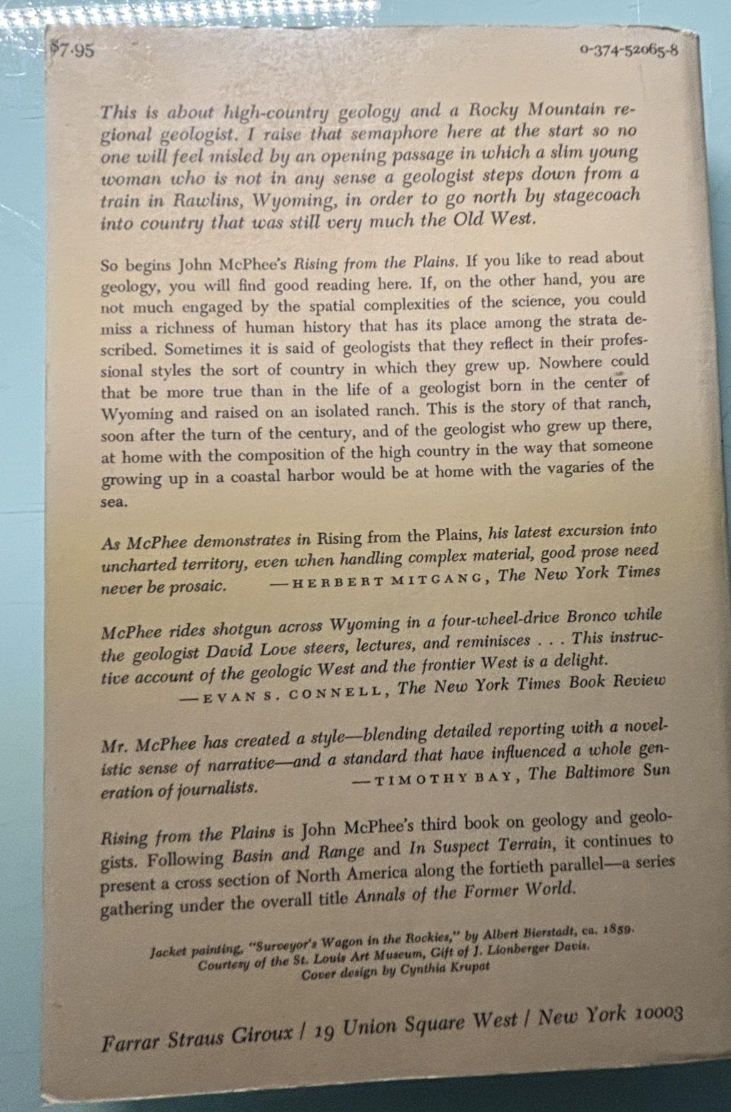 Rising from the Plains:  John McPhee
