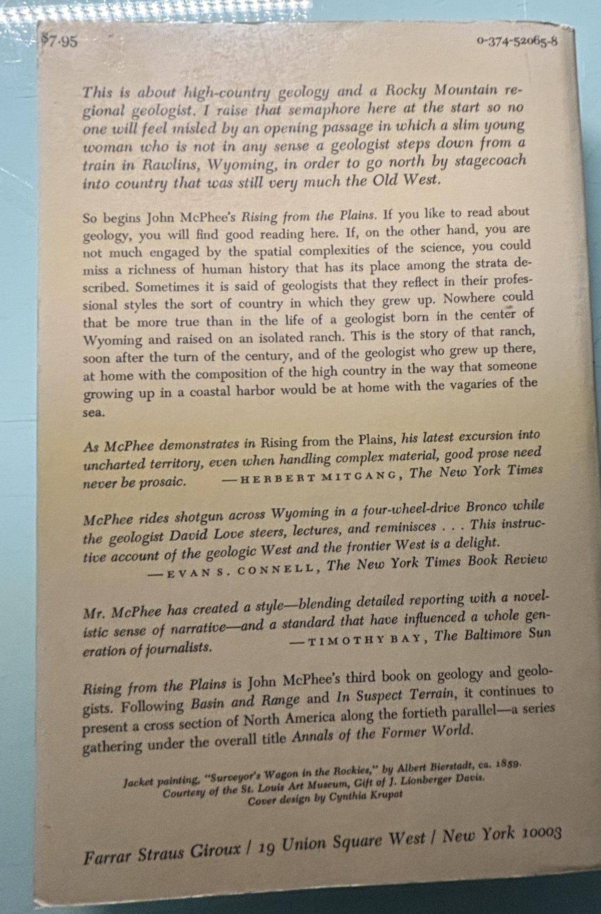 Rising from the Plains:  John McPhee