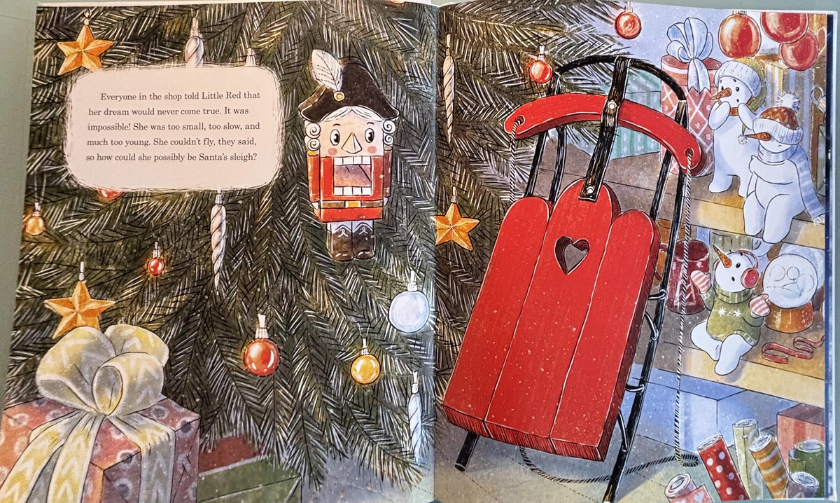 Little Red Sleigh:  Erin Guendelsberger