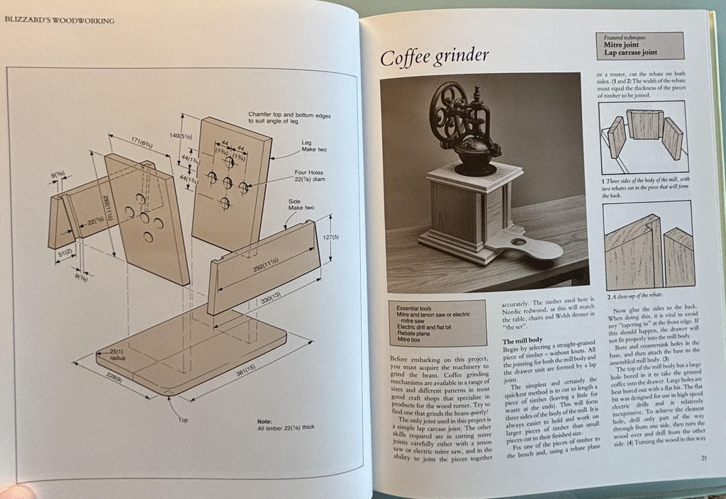 Blizzard's Book of Woodworking:  Richard Blizzard   **  Signed - First Publication **  1991