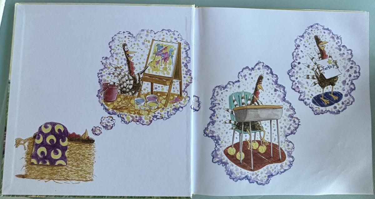 Turkey Goes to School:  Wendi Silvano  **  First Edition  **