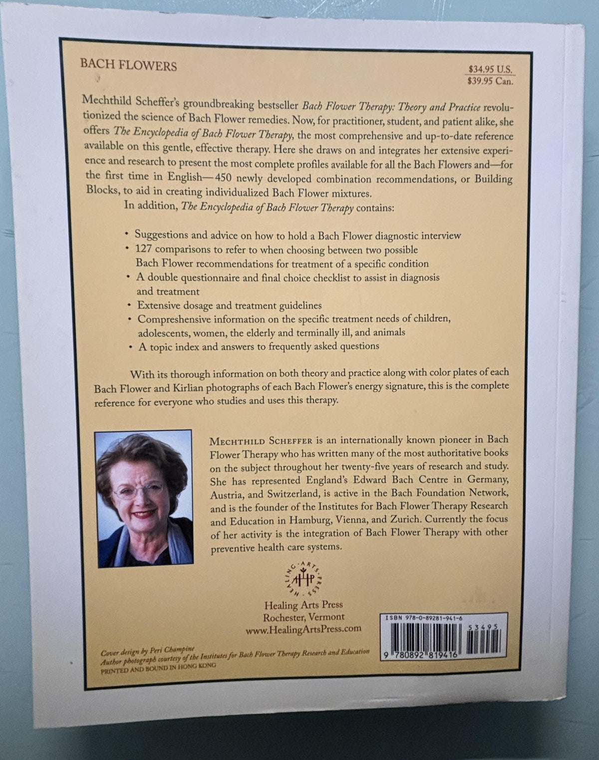 The Encyclopedia of BACH Flower Therapy:  Mechthild Scheffer