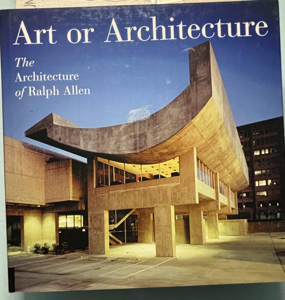 Art or Architecture:  Ralph Allen  **  First Publication  **
