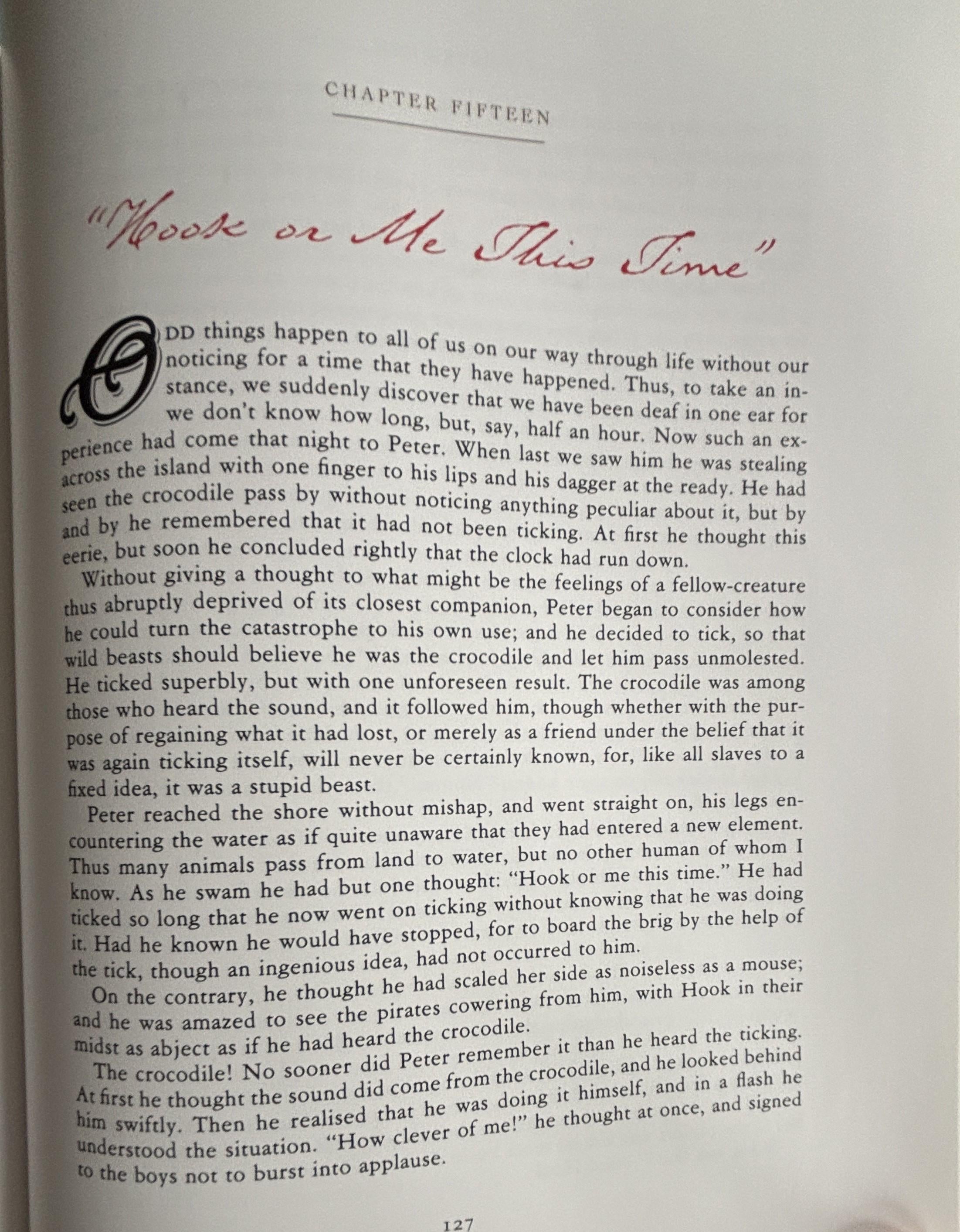 Peter Pan:  J. M. Barrie  **  100 Anniversary Edition  **