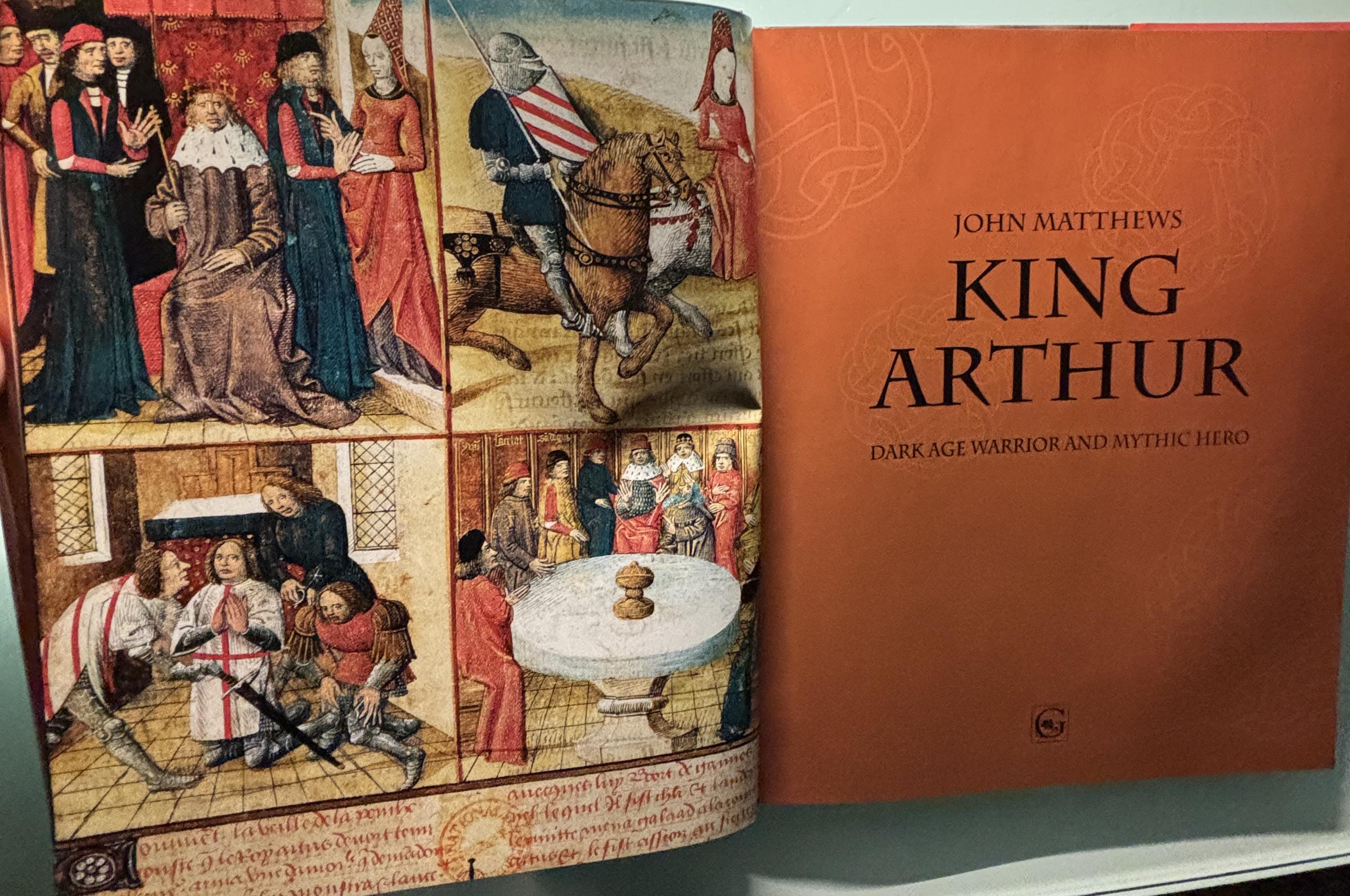 King Arthur Dark Age Warrior and Mythic Hero:   John Matthews  **  First Publication  **