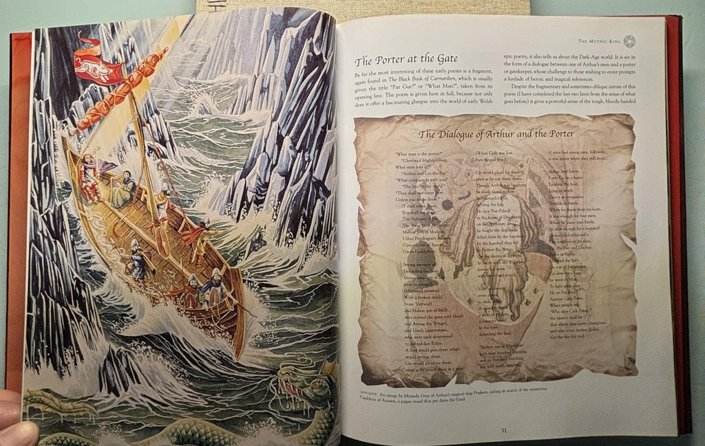 King Arthur Dark Age Warrior and Mythic Hero:   John Matthews  **  First Publication  **