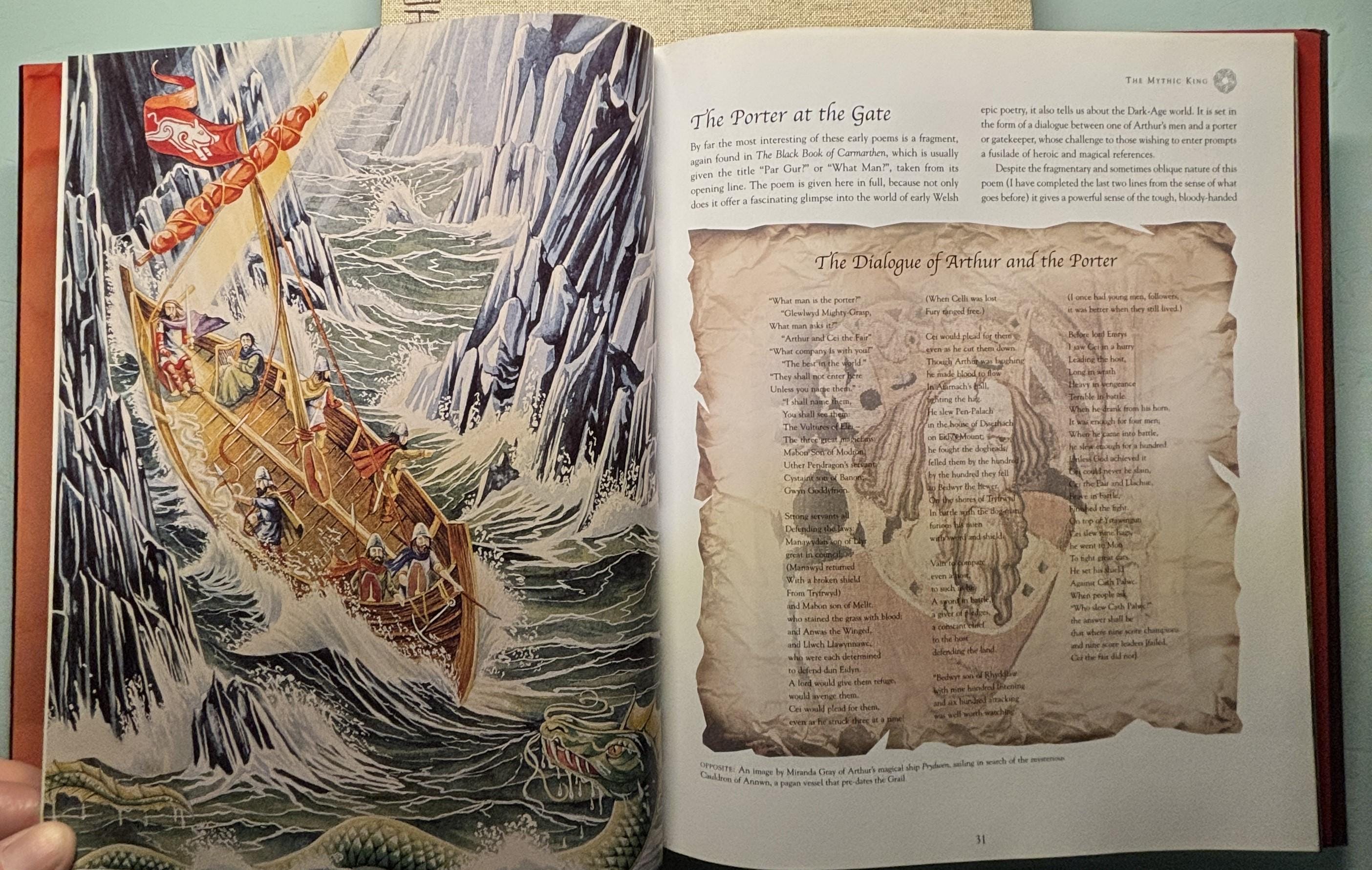 King Arthur Dark Age Warrior and Mythic Hero:   John Matthews  **  First Publication  **