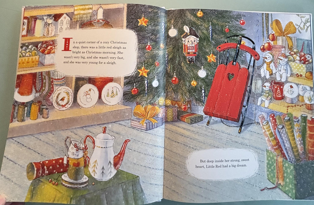 Little Red Sleigh:  Erin Guendelsberger