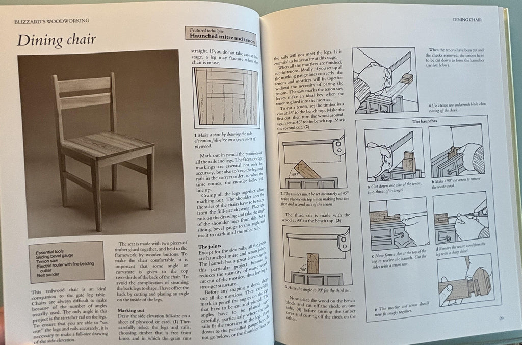 Blizzard's Book of Woodworking:  Richard Blizzard   **  Signed - First Publication **  1991
