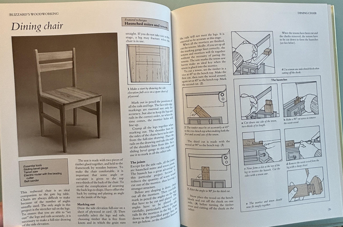 Blizzard's Book of Woodworking:  Richard Blizzard   **  Signed - First Publication **  1991