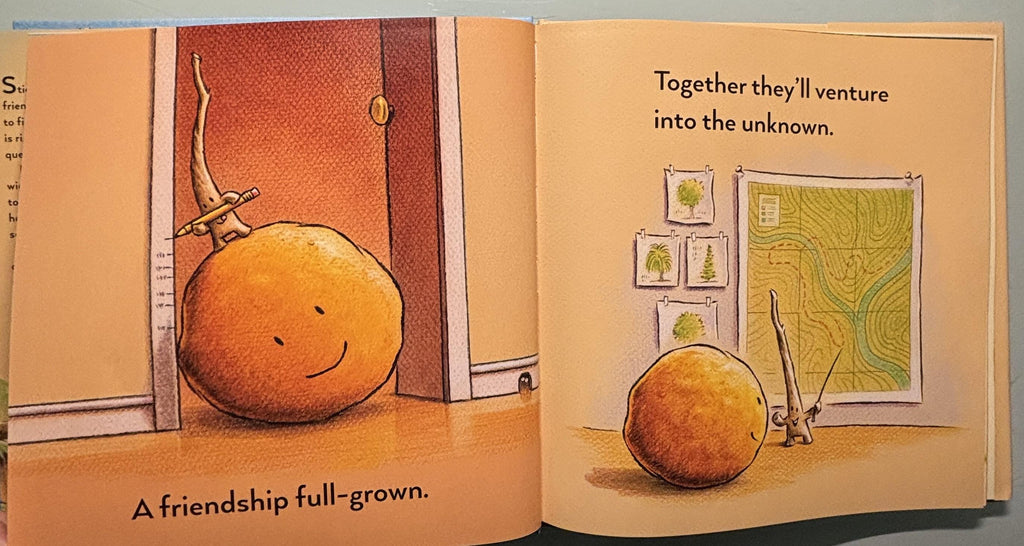 Stick and Stone Hardcover Book, Beth Ferry, Children's Picture Book