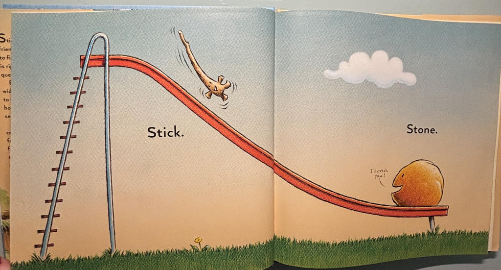 Stick and Stone Hardcover Book, Beth Ferry, Children's Picture Book
