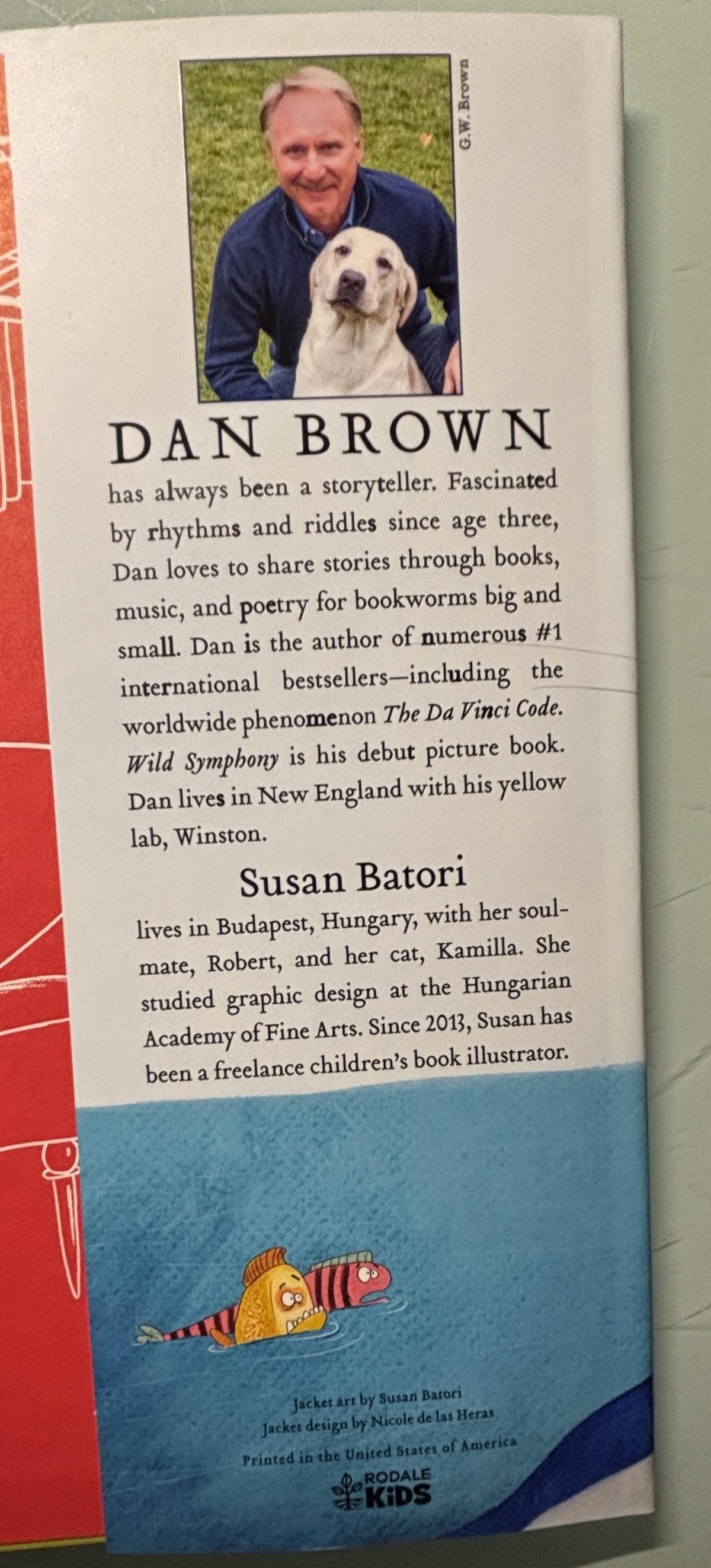 Wild Symphony:  Dan Brown  **  First Edition  **