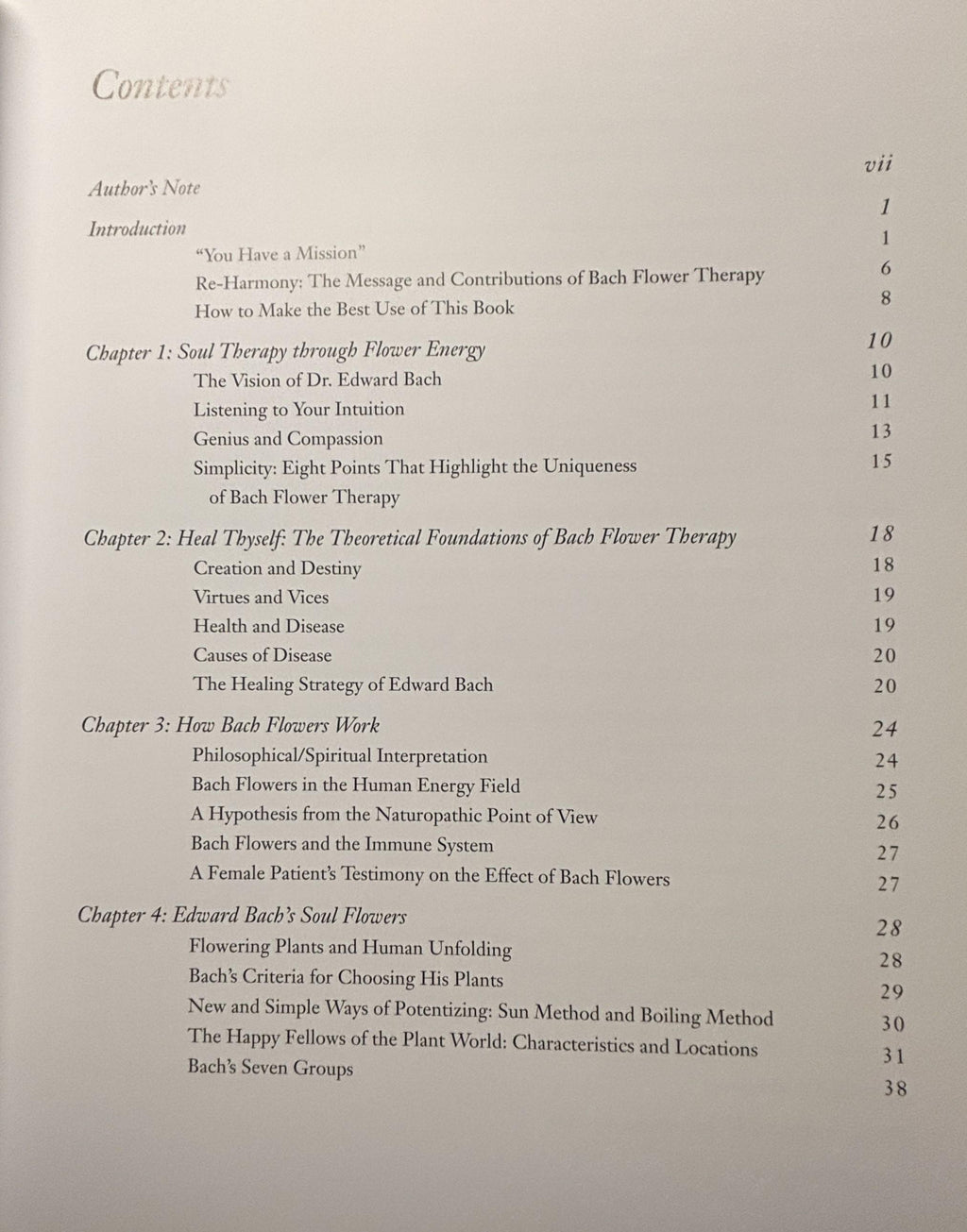 The Encyclopedia of BACH Flower Therapy:  Mechthild Scheffer