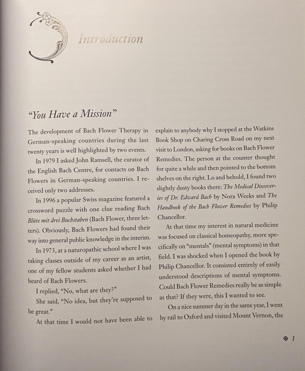 The Encyclopedia of BACH Flower Therapy:  Mechthild Scheffer