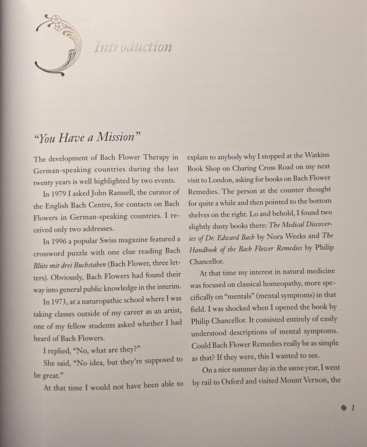 The Encyclopedia of BACH Flower Therapy:  Mechthild Scheffer