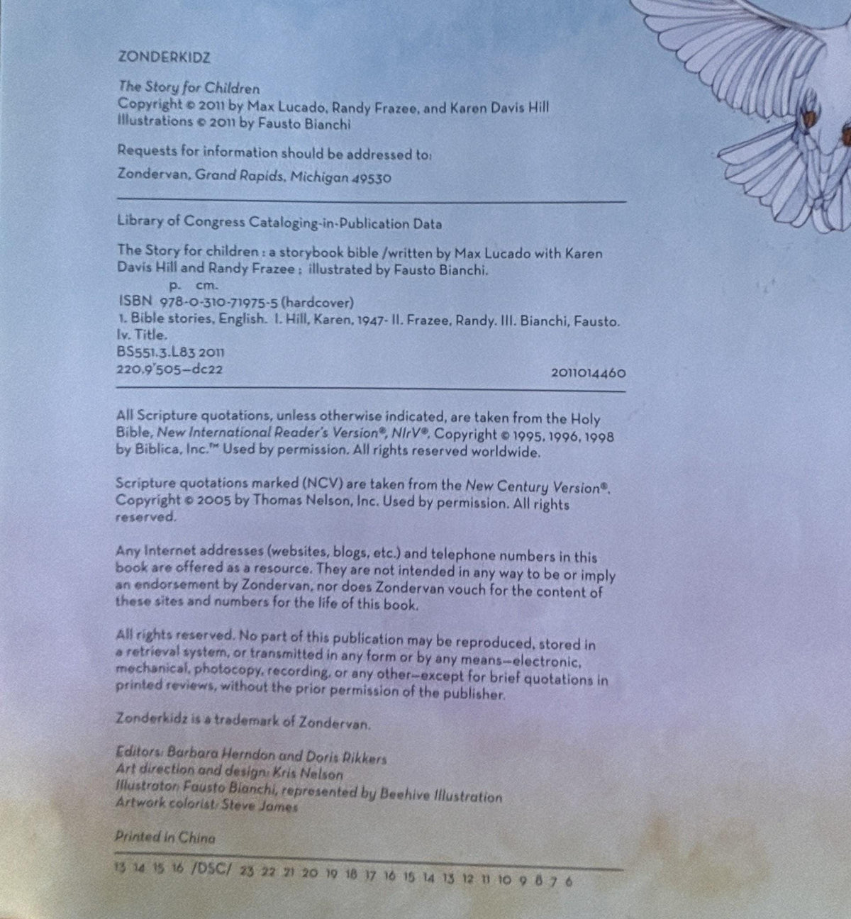 The Story for Children:  Max Lucado Christian Book, Religious Gift